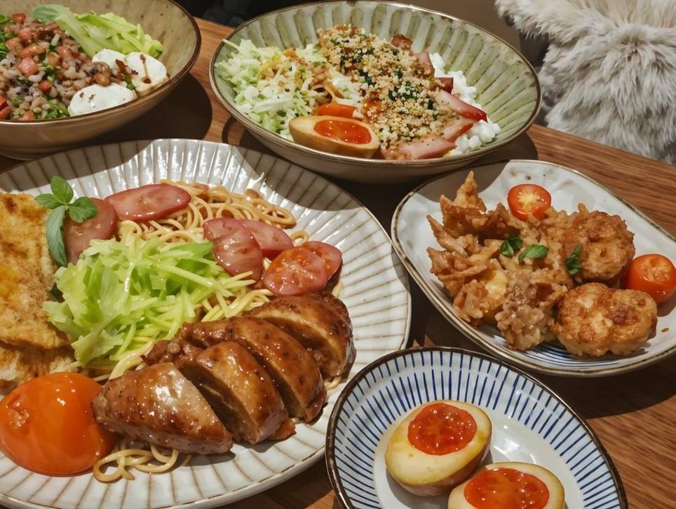 原創美食說：蔬菜丁炒饅頭~剩饅頭也有春天