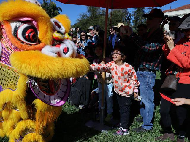 美國亨廷頓圖書館慶祝中國春節